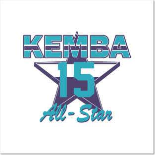 Kemba All-Star Purple/Teal Posters and Art